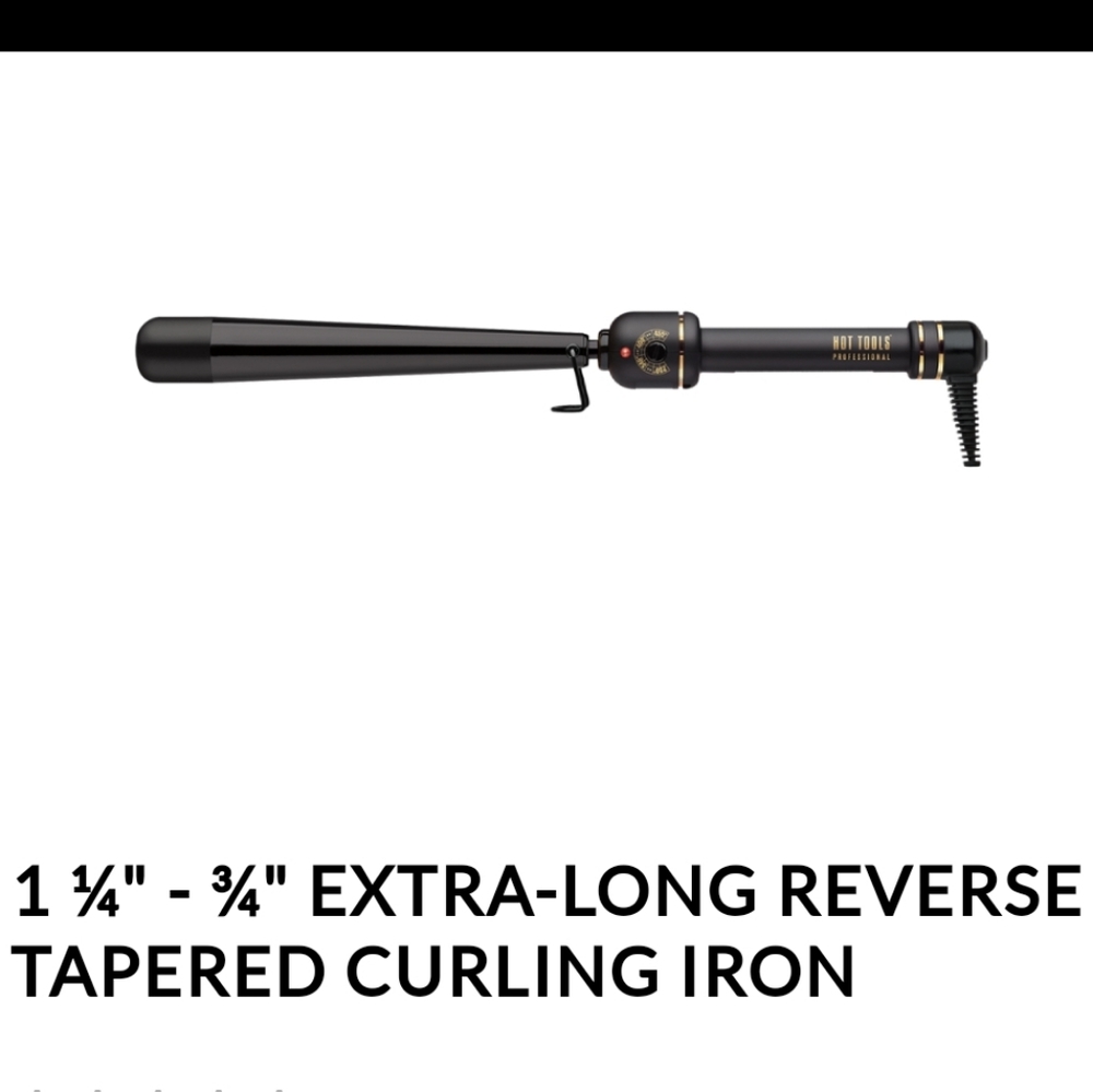 Hot Tools Reverse Tapered Curling Iron